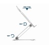 NB ACC RISER STAND FOLDABLE/SILVER NBS-D1-03 GEMBIRD