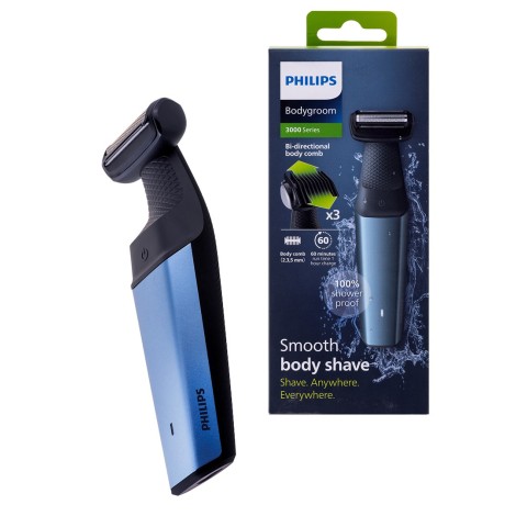 Philips | Hair clipper for body | BG3027/05 | Cordless | Wet & Dry | Number of length steps 3 | Blue/Black