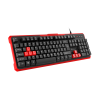 GENESIS RHOD 110 Gaming Keyboard, US Layout, Wired, Red | Genesis | RHOD 110 | Gaming keyboard | Wired | US | 1.7 m | Red, Black