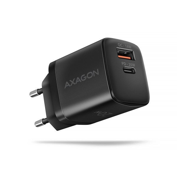 AXAGON Wallcharger 2x port (USB-A + ...