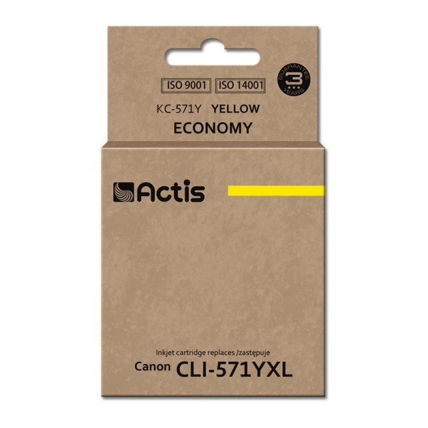 Actis KC-571Y ink (replacement for Canon ...