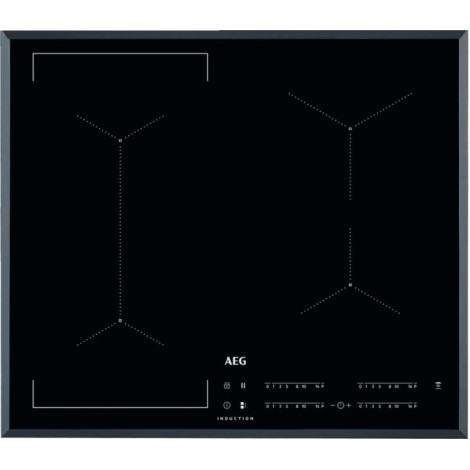 AEG IKE64441FB Black Built-in 60 cm Zone induction hob 4 zone(s)