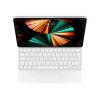 Apple | Magic Keyboard for 12.9-inch iPad Pro (3rd-6th gen) | Compact Keyboard | Wireless | SE | White | Smart Connector