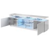 RTV cabinet EVA 180x40x56 black glossy