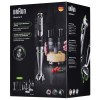 Braun MultiQuick 9 MQ 9187XLI 0.6 L Immersion blender 1200 W Black, Stainless steel