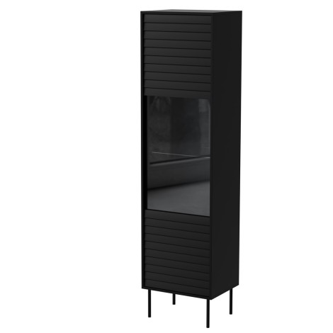 Cama CORTINA display cabinet 53x40x182 black