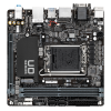 Gigabyte | H610I | Processor family Intel | Processor socket LGA1700 | DDR4 DIMM | Supported hard disk drive interfaces M.2, SATA | Number of SATA connectors 4