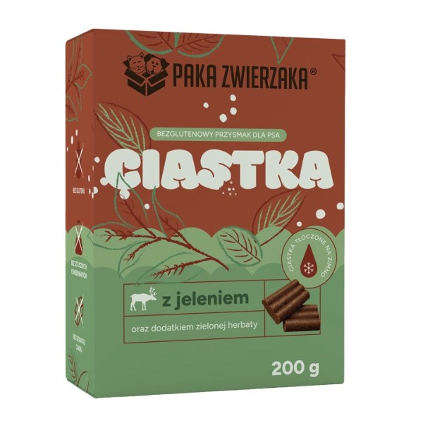 PAKA DLA ZWIERZAKA Venison with green ...