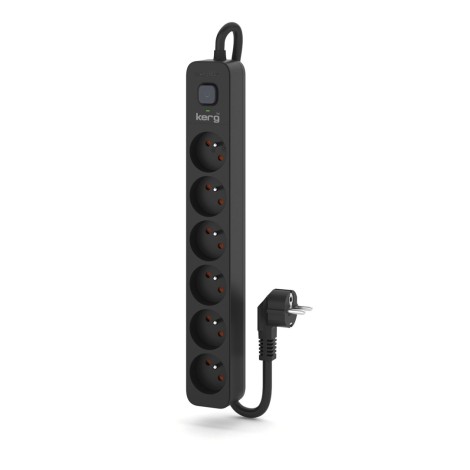 KERG power strip with circuit breaker-6 sockets 16A 1,5m