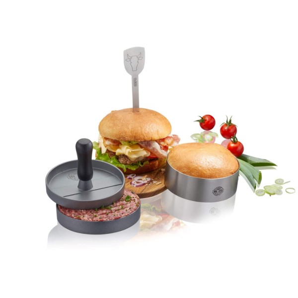 GEFU BBQ G-89494 - 3-piece burger ...