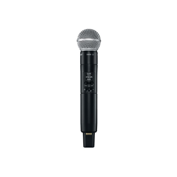 Shure SLXD2/SM58 - handheld transmitter, 470–514 ...