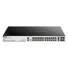 D-Link | DGS-3130-30TS | Switch | Managed L3 | Rack mountable | Gigabit Ethernet (copper) ports quantity 24 | 10 Gbps (RJ-45) ports quantity 2 | SFP+ ports quantity 4 | Power supply type Optional redundant