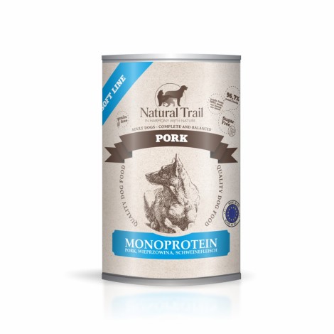 NATURAL TRAIL Pork - wet dog food - 400 g