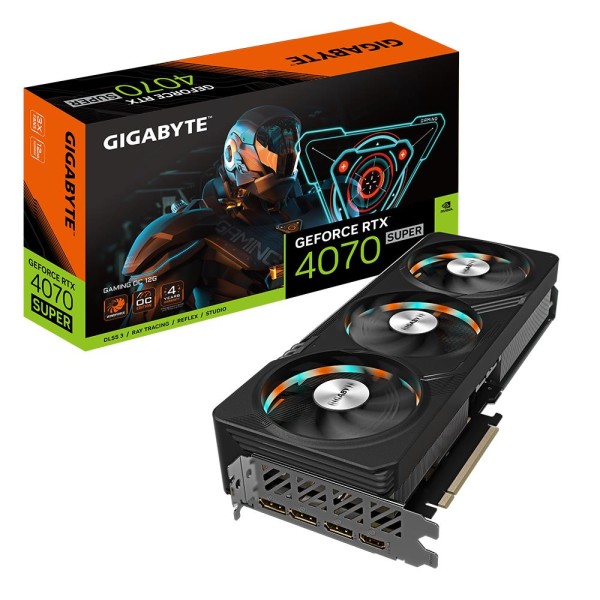 Graphics Card|GIGABYTE|NVIDIA GeForce RTX 4070 SUPER|12 ...