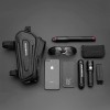Rockbros B68 Bike frame bag Phone pocket 1.7l Black