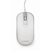 MOUSE USB OPTICAL WHITE/SILVER/MUS-4B-06-WS GEMBIRD