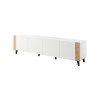 RTV cabinet FARO 200x42x52 white matt + oak craft