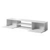 RTV cabinet SLIDE 200K 200x40x37 cm all glossy white