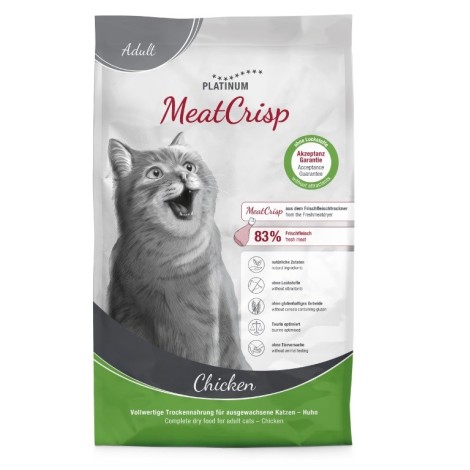 PLATINUM MeatCrisp Adult Chicken - dry cat food - 3kg