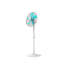 Cecotec EnergySilence 530 Power Connected | Stand Fan | White | Diameter 40 cm | Number of speeds 3 | Oscillation | 50 W | Remote control