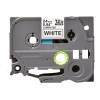 Brother | TZe-S251 Strong Adhesive Laminated Tape | Black on White | TZe | 8 m | 2.4 cm