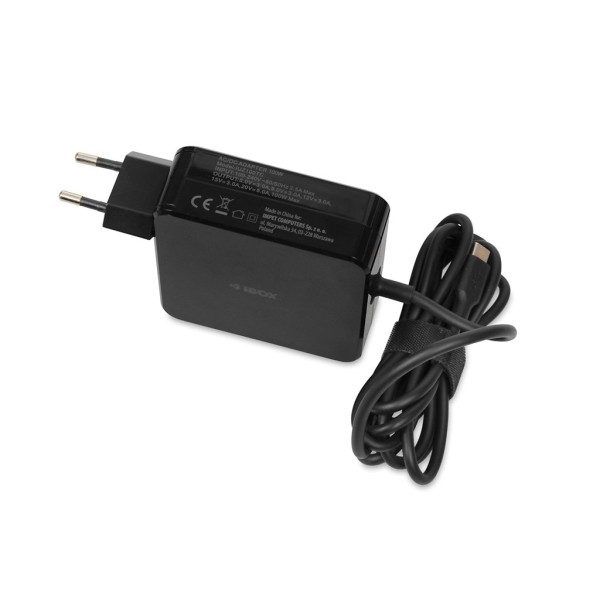 iBOX IUZ100TC laptop charger PD 100W, ...