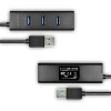 I/O HUB USB3.0 4PORT CHARGING/1.2M HUE-S2BL AXAGON