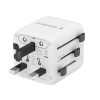 Gembird TPA-INT-01-W Universal travel power adapter, white | Gembird