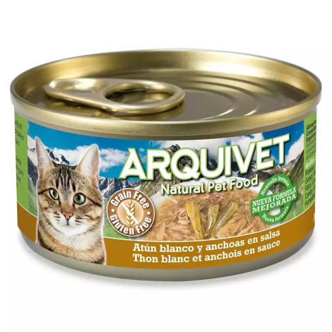 ARQUIVET Tuna and Sardine - wet cat food - can - 80 g