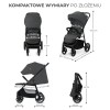 Kinderkraft pram TRIG 3 GRANITE Grey