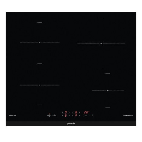 Gorenje | Hob | IT641BCSC7 | Induction | Number of burners/cooking zones 4 | Touch | Timer | Black | Display