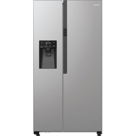 Gorenje NRR9185ESXL side-by-side refrigerator Freestanding 550 L E Silver