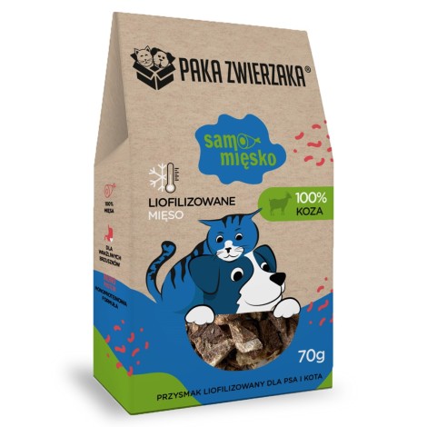 PAKA ZWIERZAKA Samo Mięsko Goat - dog treat - 70g