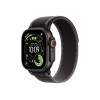 Apple 49mm Black/Charcoal Trail Loop - S/M - Black Titanium Finish