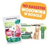 ANIMAL ISLAND wołowina w rosole karma dla kota monopak 40x85g