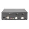 DIGITUS KVM Switch 2x1 HDMI 2-Port