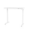 Tuckano Electric height adjustable desk ET119W-C BI white