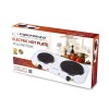 Esperanza EKH014W Electric cooker 2 zones White