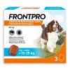 FRONTPRO Flea and tick tablets for dog (>10-25 kg) - 3x 68mg