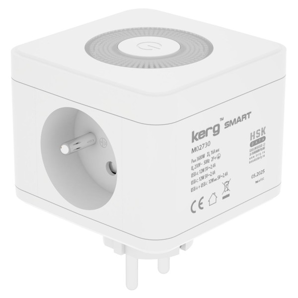 KERG SMART – 2-SOCKET POWER STRIP ...