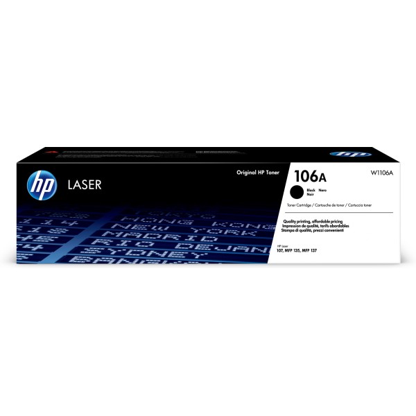 HP 106A Black Original Laser Toner ...