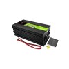 Green Cell Przetwornica napicia PowerInverter LCD 48 V 5000W/10000W Przetwornica samochodowa z wywietlaczem - czysty sinus 10 kVA Black