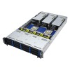 Platforma Asus Rack (2U) RS720A-E12-RS24U AMD Epyc 9004 (24x NVMe, 2xM.2, 3xGPU, 2x10Gbe, IPMI,  1+1 2600W)