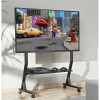TECHLY Floor Stand with Shelf for 45-90i