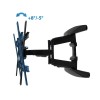 Esperanza ERW021 CRONOS 2.16 m (85") TV mount Black