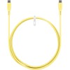 Goobay USB-C Silicone Cable, 1.5 m, yellow
