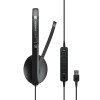 EPOS | SENNHEISER ADAPT 160T USB II Headset Wired Headband Office/Call Centre USB Type-A Black