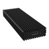 Raidsonic | ICY BOX IB-1816M-C31 External Type-C enclosure for M.2 NVMe SSD | Black