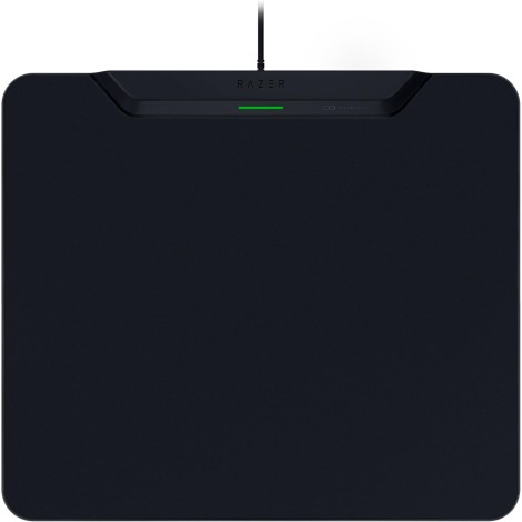 Razer | Wireless Charging Gaming Mouse Mat and Puck, Hard Edition | HyperFlux V2 Wireless Charging System | Gaming Mouse Mat | 360 x 311 mm | Black
