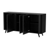 Cama VOLARE chest of drawers 151 x 39 x 75 cm black/san sebastian